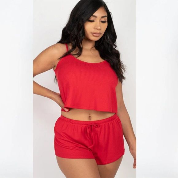 Ultrasoft Rib-Knit 2 Piece Set - Lounge Set - Loungewear - Cozy Set - Comfy Set - Picture 4 of 4